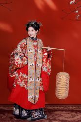 -后宫·古装汉服京剧儿童亲子全家福摄影