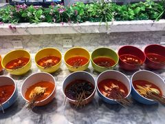 自助调料区-火锅岛潮牌自助餐厅(天津天佑城店)