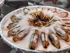 铁板盐烤蛏子-王庄阿咪海鲜大排档(象园店)