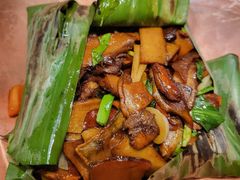 包烧野生牛肝菌-云海肴·汽锅鸡·云南菜(天山百盛优客店)