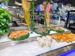 自助取餐区-圣罗巴海鲜自助(黑金店)