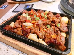 炉火烤梅肉-船梆煮•蒸汽海鲜·炉火烤肉(五四广场店)