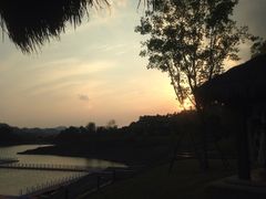 夕阳西下-杭州千岛湖滨江希尔顿度假酒店