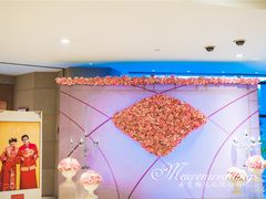 美雯婚庆丁山宾馆婚礼布置-丁山花园酒店-明园餐厅