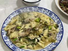 咸菜蘑菇炒冬笋-南花桥羊肉馆老字号(乌镇店)