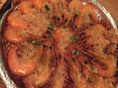 蒜蓉铁板烤虾-热度餐厅(老佛爷店)