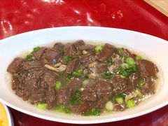大蒜炒鸭血-侬佳蒸菜馆(听潮店)