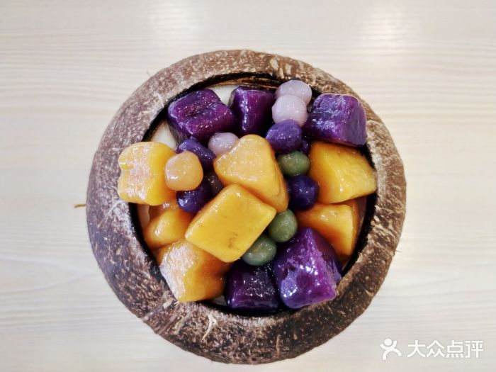 澳椰甜品◆椰子冻(天河总店)芋圆椰子冻图片