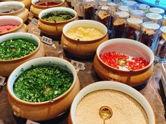 九宫格蘸料-涮福記·现切牛羊肉火锅(世纪汇店)