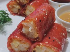 红米脆皮鲜虾肠-蝴蝶里·粤菜·点心(龙湖天街&滨江店)