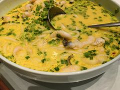 韭菜乌鱼片-三生三味密宗川菜·江景餐厅(来福士店)