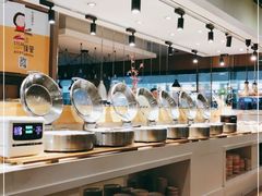 自助取餐区-快乐爱斯米牛排自助(太原街万达店)