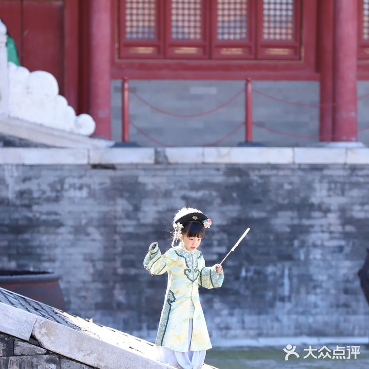 小格格打卡北京故宫[加油]