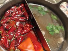 草本鸳鸯锅-盡膳口福跷脚牛肉火锅(晶耀前滩店)
