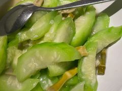 清炒有机白关丝瓜-老头儿油爆虾·1987杭州烟火味(湖滨银泰in77D区店)