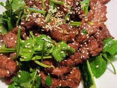 秘制香醋拌牛肉-金苑酒家·客家菜·广东老字号(万象店)