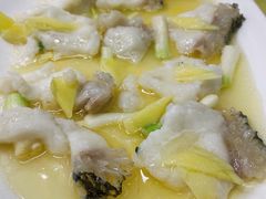 清蒸龙趸鱼片-巫记鸡饭店