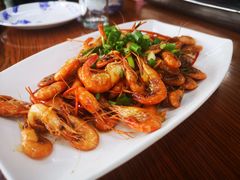 油爆河虾-凤嫂农家乐(梁弄店)
