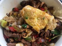 牛肉腰花二合一豆皮-周记热干面豆皮大王(桃花东街店)
