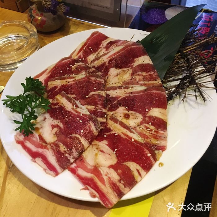 和家燒肉日本料理(英雄中路店)上選牛五花圖片