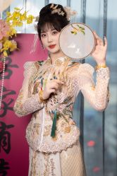-懿沉香中式嫁衣礼服秀禾服龙凤褂马来褂旗袍总店