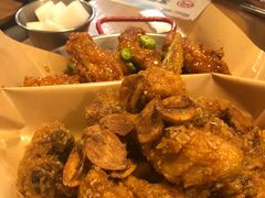 炸鸡翅一半一半-富乐满韩国正宗炸鸡韩国料理(虹泉路店)