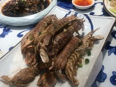椒盐虾菇-王庄阿咪海鲜大排档(上下杭店)