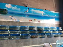 自助调料区-蓝珊甄选海鲜自助·火锅大排档(近阿那亚店)