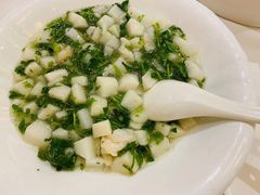 荠菜山药煨虾仁-老正兴菜馆(福州路店)