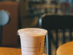 图文不符的樱花烂漫玛奇朵-星巴克(北新泾店)