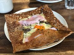 巴黎火腿鸡蛋芝士蘑菇可丽饼-RAC BAR(安福路店)