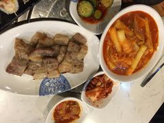 烤五花肉-郑阿姨的家·이모네·韩料&烤肉(武川路店)
