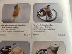 菜单-纽约咖啡馆