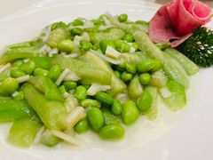 丝瓜炒毛豆-得月楼·省级非遗·传统苏帮菜(观前店)