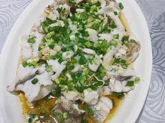 香葱淋鲈鱼-粤·向群饭店(龙津东路总店)