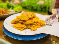 蛋黄炸南瓜-那家老院子东北菜·饺子·小鸡炖蘑菇(艳华街店)