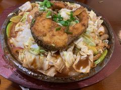 爆鱼石板饭-雲栖斜街炸酱面馆