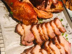 绿茶葱香烤鸡烤肉合拼-绿茶餐厅(布吉万象汇店)