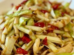 韭黄炒鱿鱼-金海湾海鲜排档(朱家尖店)