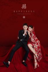 点击看大图 -红番婚纱礼服