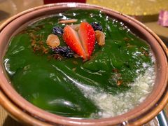 翡翠菠菜凉粉-大鸽饭(岗顶店)