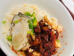 海蛎子油泼面-新连采·海鲜·大连菜(大连恒隆广场店)