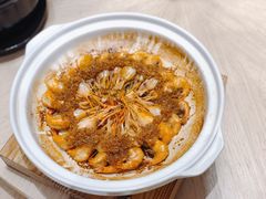 蒜焗罗氏虾-粗茶淡饭·隐庐私厨(东亭店)