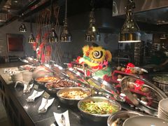 自助取餐区-OPEN開全日自助餐厅·牛肉火锅·海鲜(佛山希尔顿酒店)