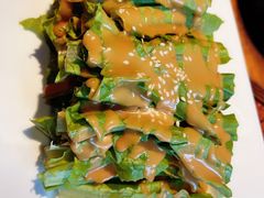 芝麻酱拌油麦菜-绿茶餐厅(蓝色港湾店)