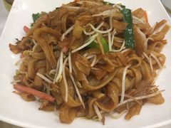 银芽火腿炒沙河粉-东江海鲜酒家(艺都分店)