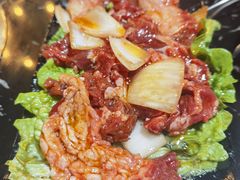 蒜香牛肋条-燚青春泥炉烤肉(东泰店)