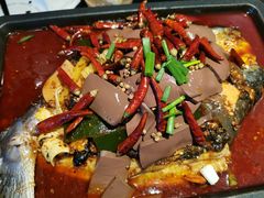 -探鱼·鲜青椒爽麻烤鱼(银泰城店)