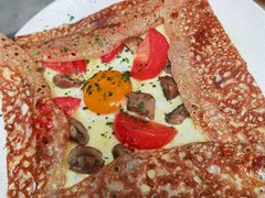 鸡蛋蘑菇熏肉荞麦可丽饼-RAC BAR(安福路店)