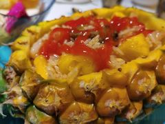 菠萝海鲜饭-水天堂西餐厅(绿宝广场店)